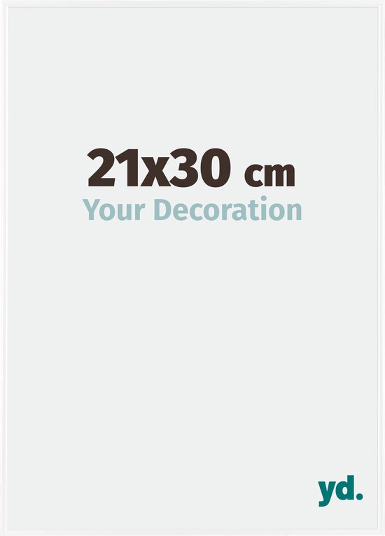 Cadre Photo Your Decoration Evry - 21x30cm - Wit Brillant