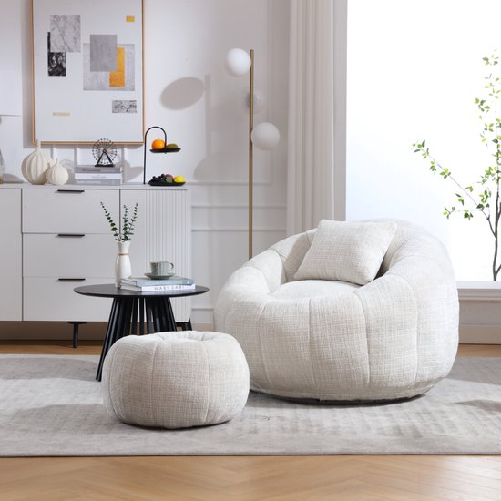 Sitzsack Relaxsessel Sitzkissen mit Füllung XXL Puff Bodenkissen Bean Bag .d