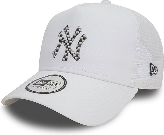 Casquette trucker A-Frame White New York Yankees Seasonal Infill New Era