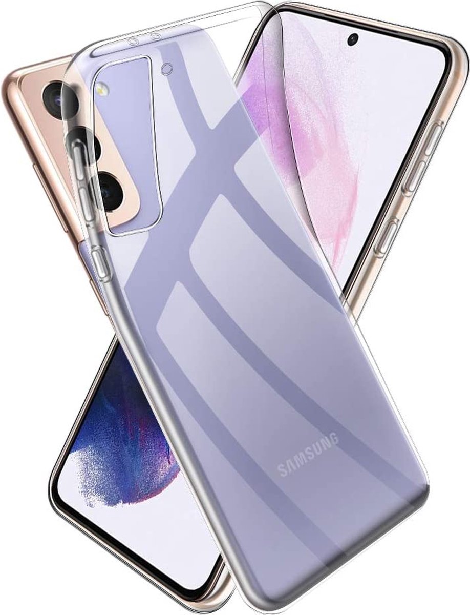Hoesje voor Samsung Galaxy S21 Plus backcover Shockproof siliconen Transparant