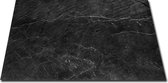 Inductie Beschermer Papillon - Tapis Antidérapant - 72x52 - Marbre noir et blanc