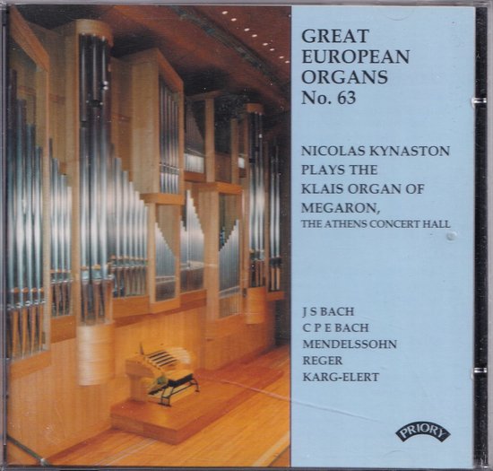 Great European Organs 63 - Nicolas Kynaston bespeelt het Klais-orgel van de Megaron, de concerthal te Athene