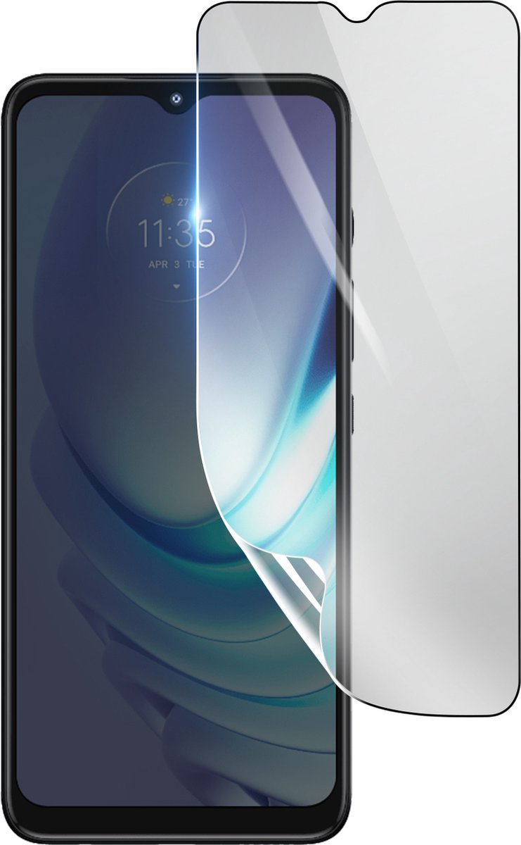 3mk, Geschikt voor Motorola Moto G50, Schokbestendige Hydrogel Screenprotector, Transparant