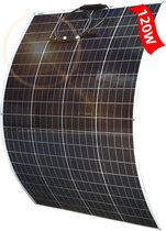 JINGYANGPV - Flexibele Zonnepaneel - Zonnepaneel - Groene Energie - 67cm x 100cm x 2.5mm - 120W - 120WP - 18V - 90cm Kabel