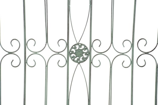 Clp Metal clôture de jardin MANGOLD, clôture classique, panneau de clôture, clôture de jardin, clôture, reliable, clôture - vert antique