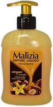 Malizia vloeibare handzeep argan&vanille pompje - 18x300ml - Voordeelverpakking