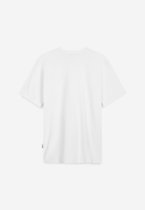 A-dam White Boy - T-shirt - Heren - Volwassenen - Vegan - Korte Mouwen - T-shirts - Katoen - Wit - S