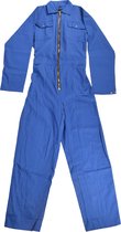 Limited Edition: Storvik Werkoverall Unisex Blauw - Duurzame Overall voor Mannen en Vrouwen - Ideaal voor Klussen en DIY - 160cm Totaal Length Cotton Tuinartikelen