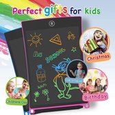 2 stuks LCD schrijftablet, 8,5 inch Kids Doodle & Scribble Boards, speelgoed voor jongens pedagogisch speelgoed, uitwisbaar jongensspeelgoed, peuterspeelgoed voor Kerstmis verjaardag (blauw en