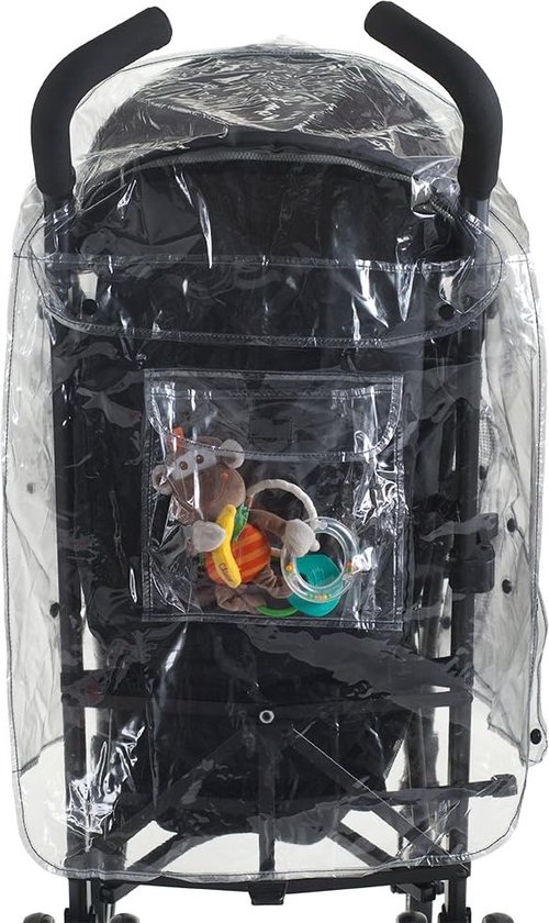 Hauck - Universal Regenschutz mit großer Frontöffnung für Buggys
