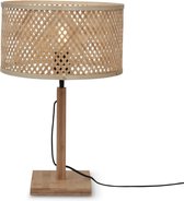 GOOD&MOJO Tafellamp Java - Bamboe - Ø32x38cm - Modern