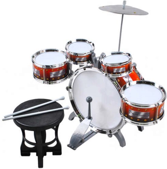 Kruzzel XL Kinderdrumstel - Begin de Muzikale Reis van je Kind