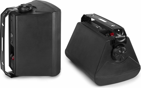 Buitenspeakers - Power Dynamics Bluetooth speakerset met 2 speakers voor buiten (5 inch) voor tuin, terras, etc. - Zwart van Power Dynamics — afbeelding 5