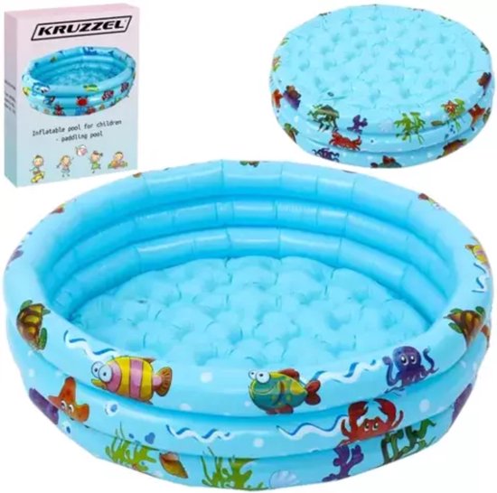 Piscine Opblaasbaar pour enfants - pataugeoire Kruz