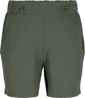 ZIZZI CAELLIE, SHORTS Dames Broek - Green - Maat S (42-44)