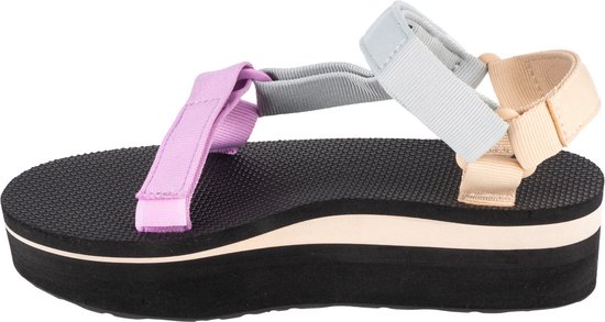 Teva W Flatform Universal Sandales 1008844-UNW, Femme, Multicolore, Sandales pour femmes, taille: 37