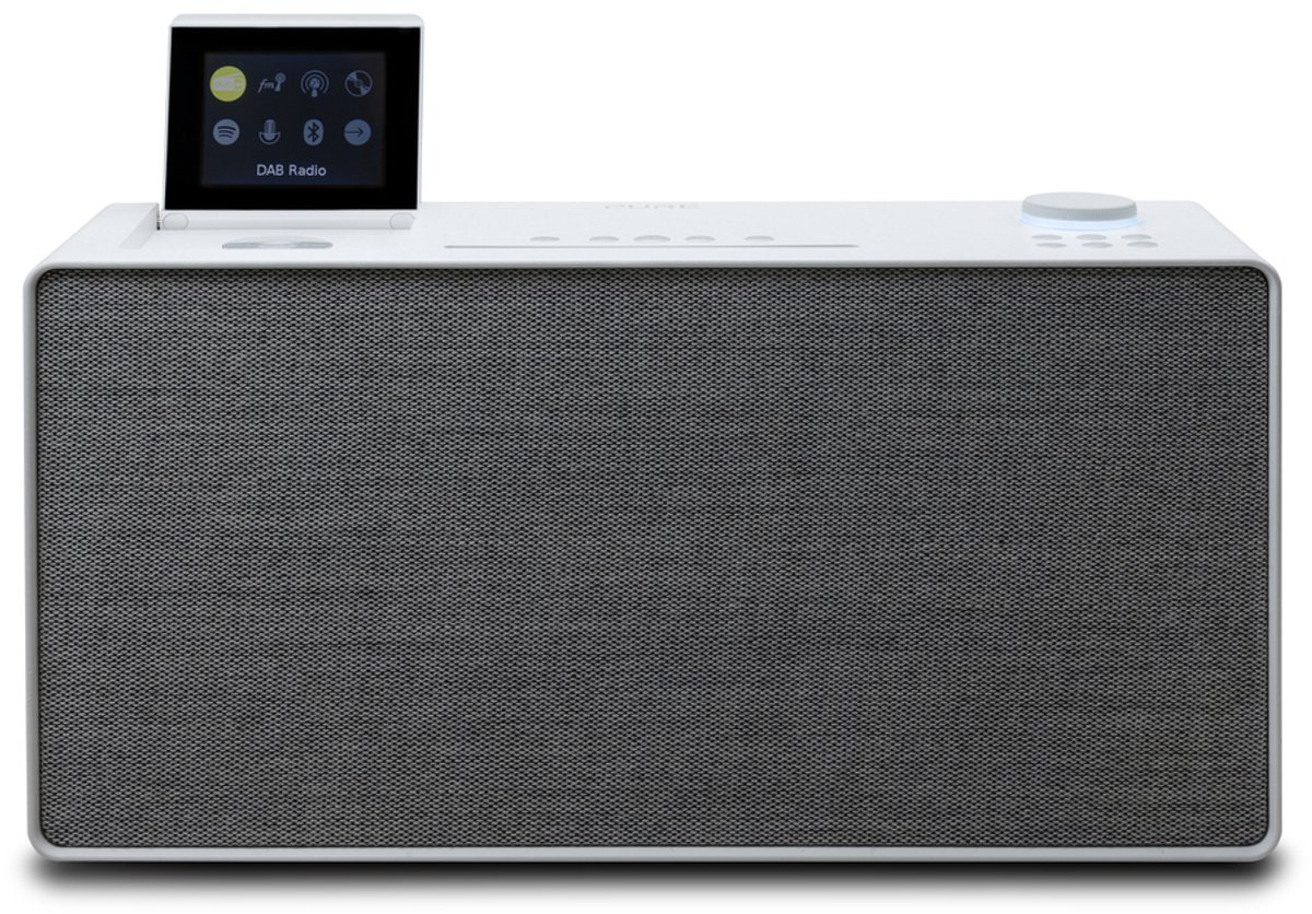 Pure Evoke Home alles-in-1 stereo muzieksysteem met CD, DAB+, internetradio, Spotify en Bluetooth - Grey -
