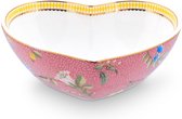 Pip Studio La Majorelle Ovenschaal - Hartvormig Oven Servies - Roze - 16x14.5x6cm