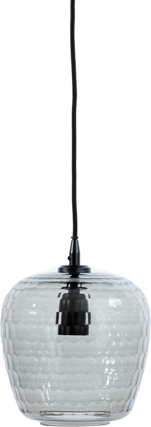 Light & Living Lampe à suspension Danita - 20cm - Fumée