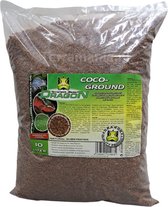 Dragon Coco-Ground 10 Liter - Terrarium bodembedekking - Gebruiksklaar kokos grond voor reptielen