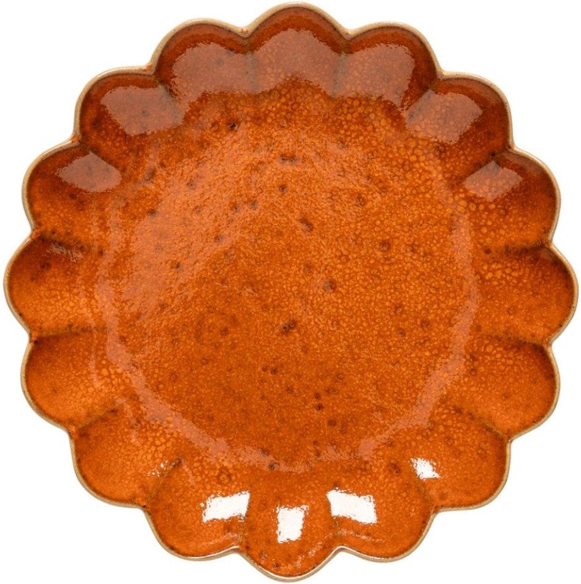 Costa Nova & Casafina - Gebaks- en amusebordje 'Marrakesh' (Kaneelbruin, 19cm)