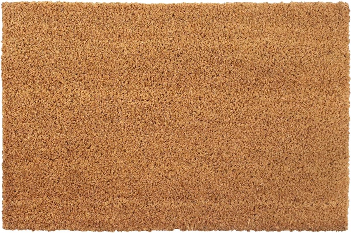 vidaXL - Deurmat - 40x60 - cm - getufte - kokosvezel - naturel