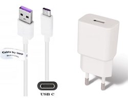 OneOne 2A lader + 2,0m standaard USB C kabel. Universele oplader adapter past op GARMIN Dezl LGV1000, LGV1010, LGV800, LGV810, LGV610, LGV710, inReach Mini 2 / Messenge, Tread Overland, Tread SxS, Varia RCT715, Zumo XT2