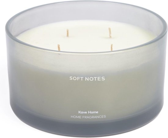 Kave Home - Bougie parfumée Notes Douces 600 g