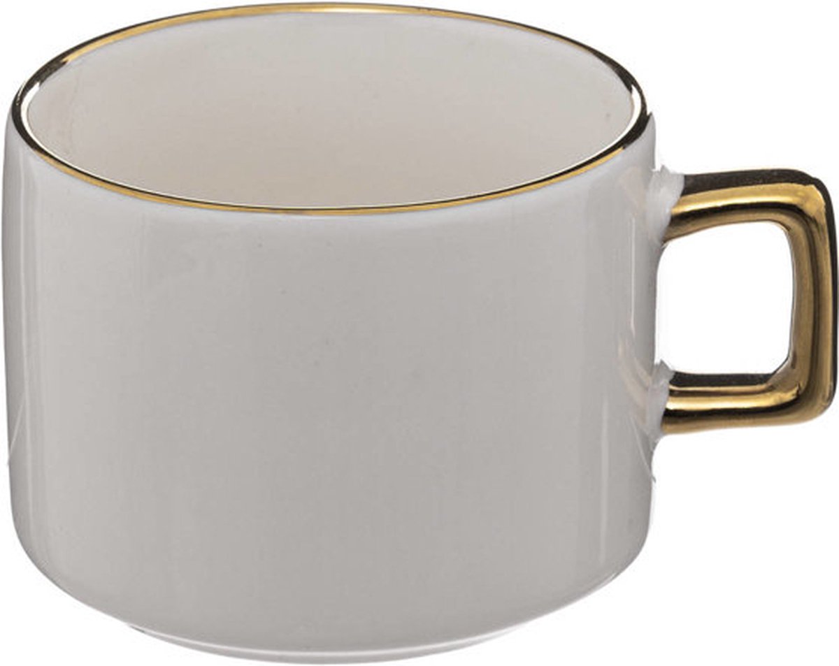 Secret de Gourmet ARYA keramische kopjes op standaard, 170 ml, 4 stuks