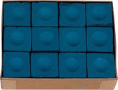 Tungho triancle chalk 12 tips blue