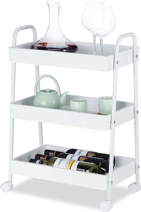 Handson houten plantentrolley 30 cm max. 60 kg kopen? | Steekwagens & trolleys