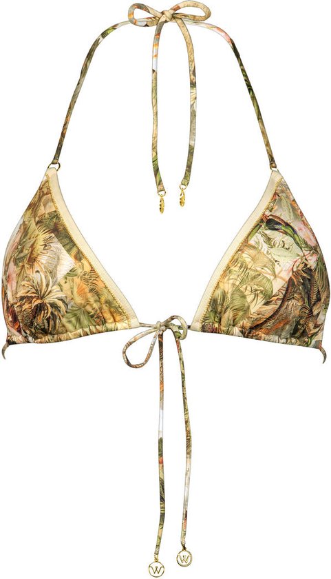 Watercult - Lush Utopia Triangel Bikini Top - maat 40 - Meerkleurig