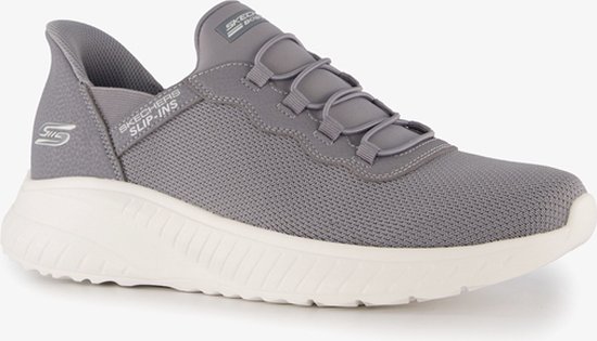 Skechers Slip-ins: Bobs heren sneakers grijs - Maat 48.5 - Extra comfort - Memory Foam