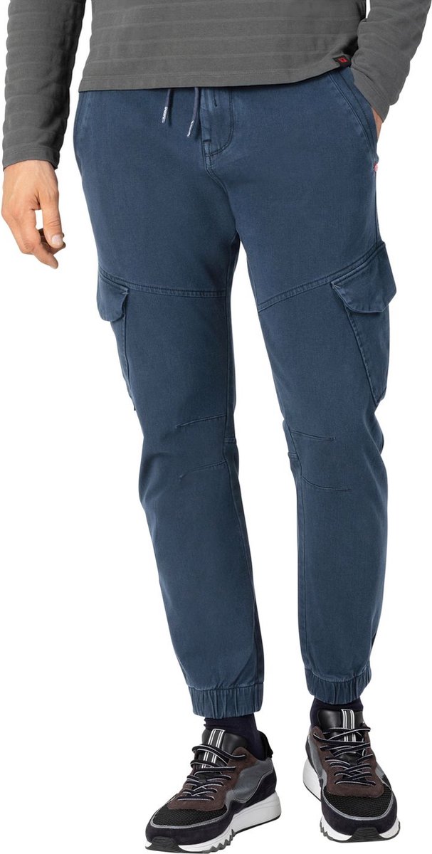 TIMEZONE Heren Cargo Broek REGULAR BROOKLYNTZ regular/straight Blauw 30W / 32L Volwassenen