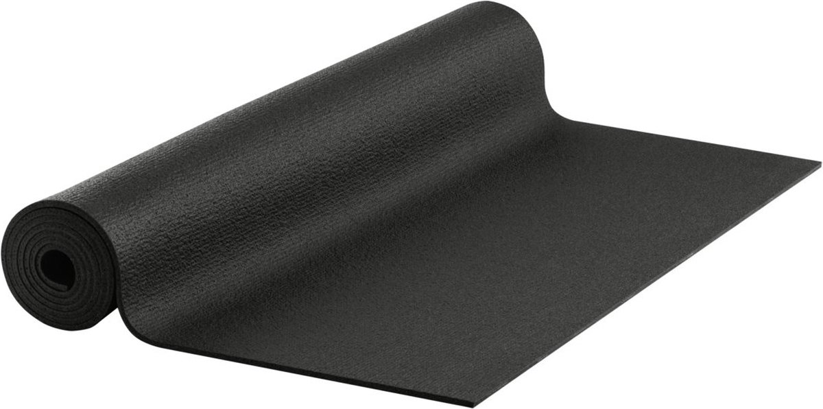 Yogamat Studio PVC - Ecoyogi – 183 x 61 cm – dikte 45 mm – zwart – Ökotex certificaat