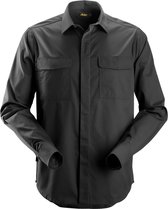 Snickers 8510 Service Shirt, lange mouwen - Zwart - L