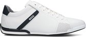 Boss Saturn Lowp Lage sneakers - Leren Sneaker - Heren - Wit - Maat 45