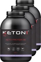Keton1 | Keto Proteine 90 | Vanille | 3 stuks | 3 x 700 gram