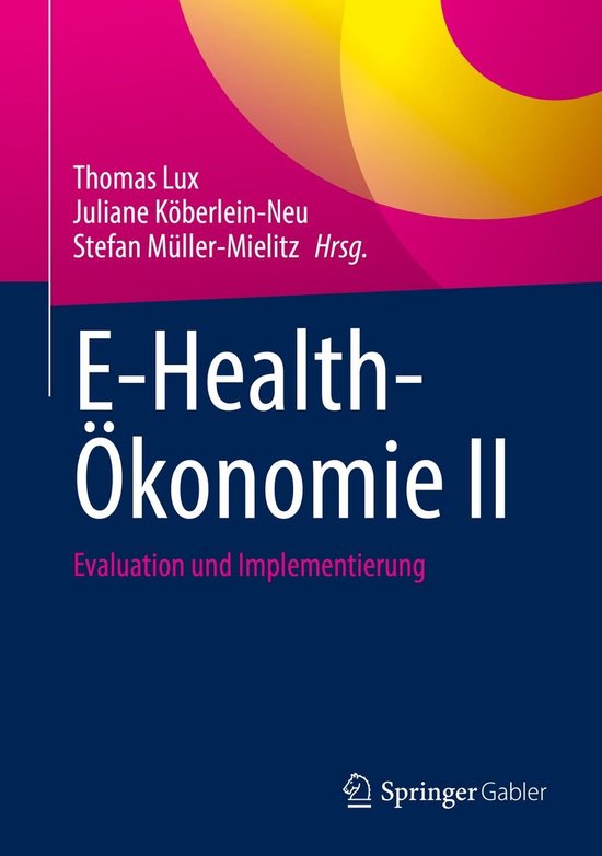 Business and Economics (German Language) - E-Health-Ökonomi ... - cover