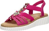 Rieker Sandalen Plat Sandalen Plat - fuchsia - Maat 42