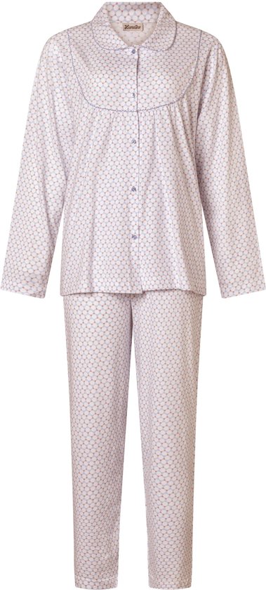 Lunatex tricot dames pyjama 4188 - Roze - XXL