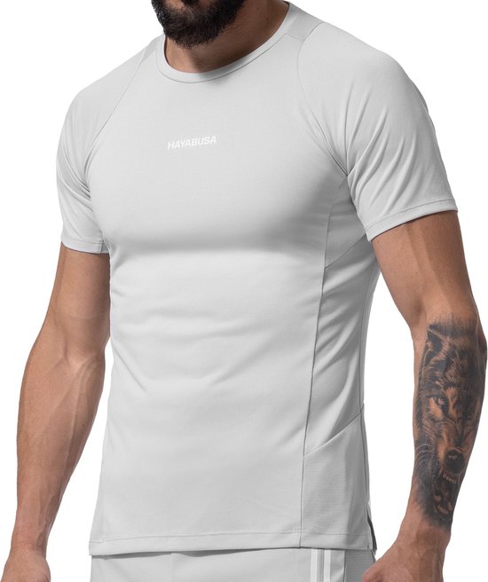 Hayabusa Athletic Lightweight Training Shirt - Homme - gris clair - taille XL