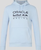 Sweat à capuche avec logo Oracle Red Bull Racing bleu clair S - Max Verstappen - Sergio Perez - Checo