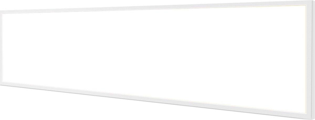 LED Paneel 30x120 - Velvalux Lumis - LED Paneel Systeemplafond - Helder/Koud Wit 6000K - 40W - Inbouw - Rechthoek - Wit - Flikkervrij