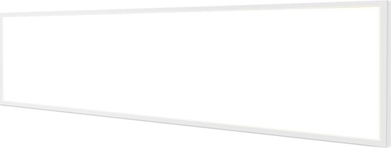 Panneau LED 30x120 - Velvalux Lumis - Panneau LED Plafond Suspendu - Transparent/ Wit Froid 6000K - 40W - Encastré - Rectangle - Wit - Sans scintillement