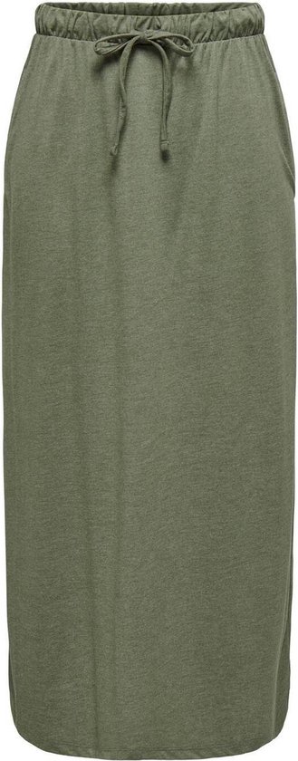 Jacqueline de Yong Rok Jdydalila Maxi Skirt Jrs Atk 15317570 Deep Lichen Green Dames Maat - L