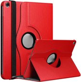 360 Tablet Case - Geschikt voor iPad Air 3e Generatie Hoes - 10.5 inch (2019) - Rood