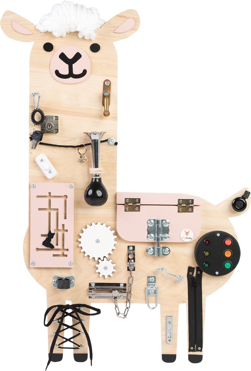 Sensorisch Bord - Lama Wandboard - hangend