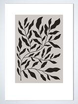 Poster Moderne kunst No. 52 - Vintage Poster - Line Art - Minimalistische kunst - A2 Formaat (42 x 60 cm)