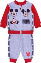 Rood en grijs MICKEY Disney trainingspak voor baby's